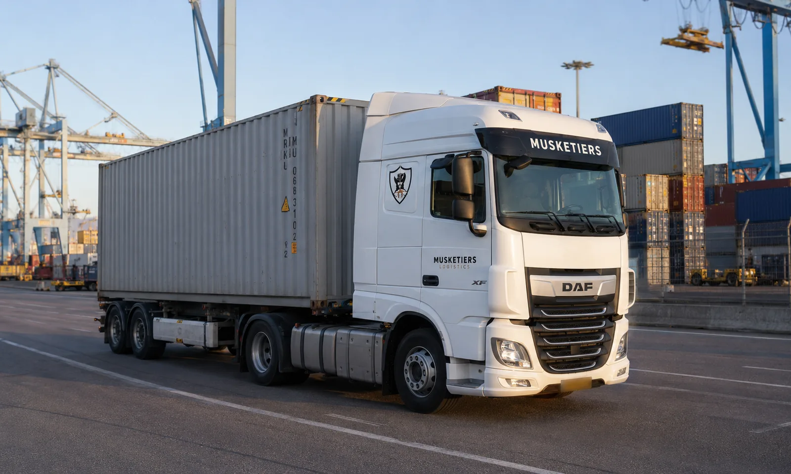 Container Transport | Musketiers Logistics
