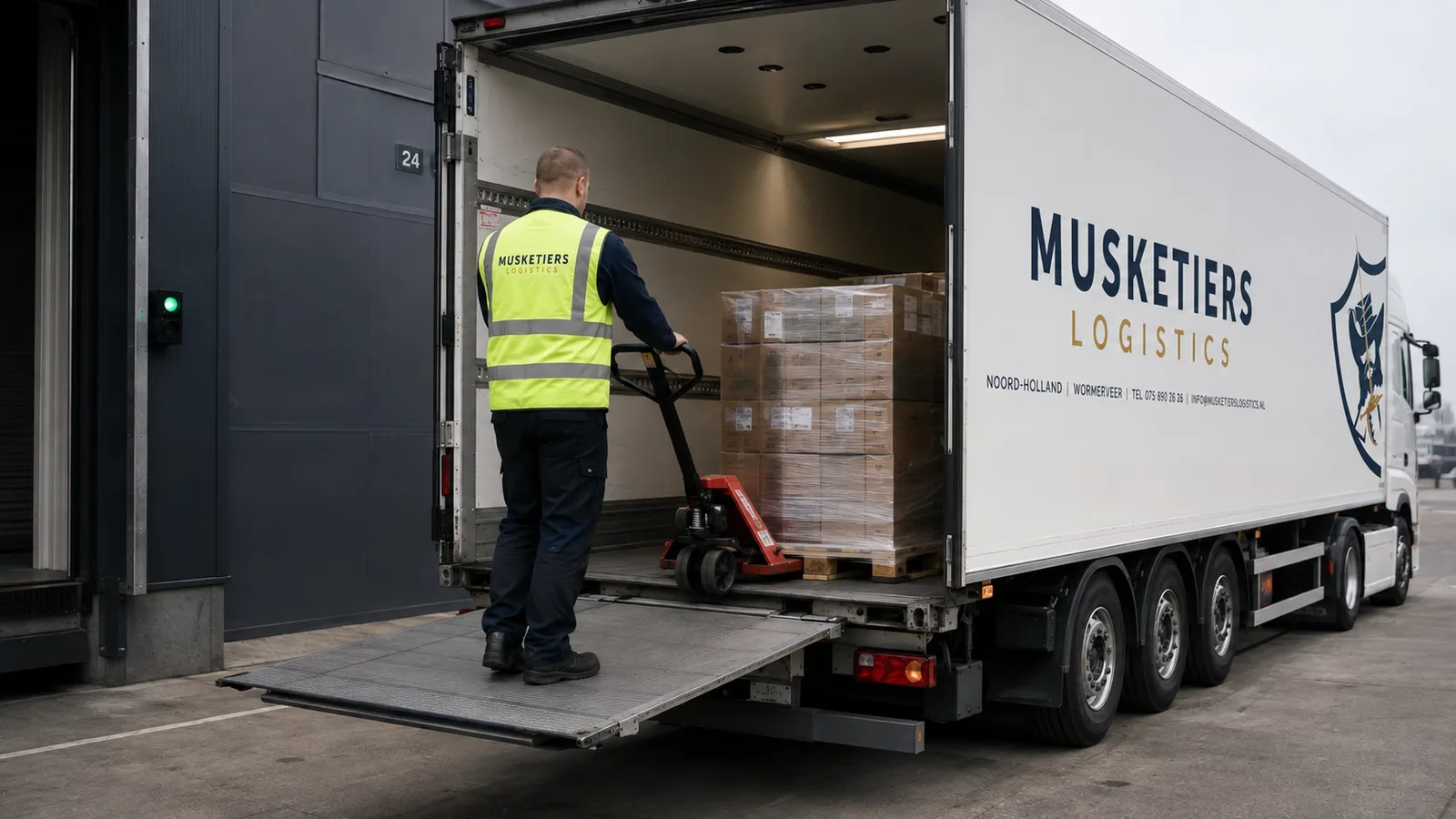 Pallet Distributie | Musketiers Logistics